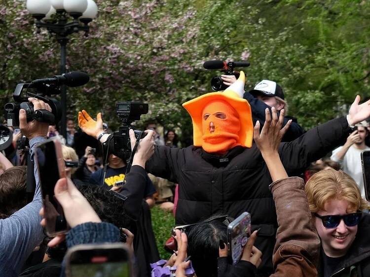 You can meet the viral Cheeseball Man at this NYC event on Friday You can meet the viral Cheeseball Man at this NYC event on Friday