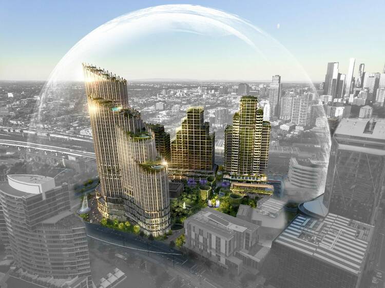 A billion-dollar residential complex dubbed as a futuristic wellness utopia is being built in Melbourne A billion-dollar residential complex dubbed as a futuristic wellness utopia is being built in Melbourne