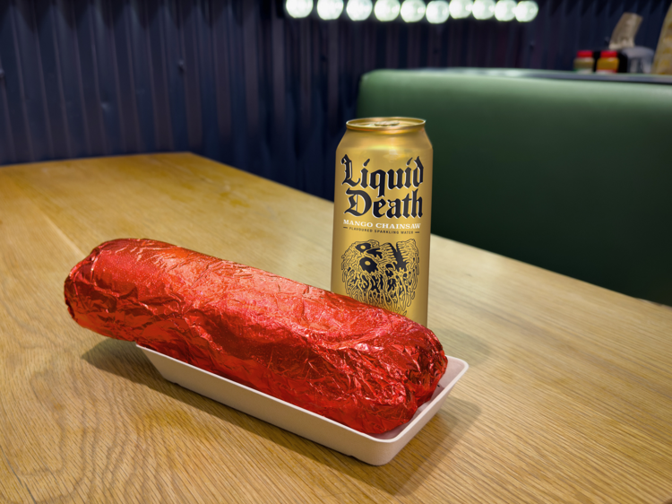 Finish this Mexican restaurant's 1kg burrito and you'll go in the running to get a free burial plot Finish this Mexican restaurant's 1kg burrito and you'll go in the running to get a free burial plot
